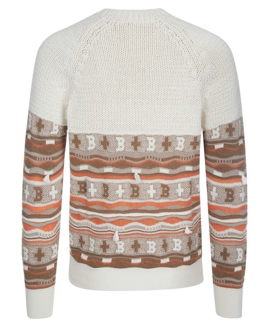 Bally Strickpullover Pullover in White für Herren