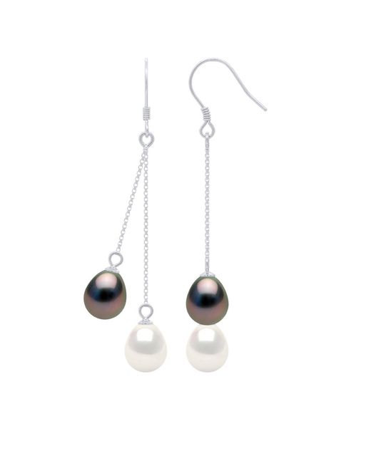 Ateliers Saint Germain White Hanging Earrings
