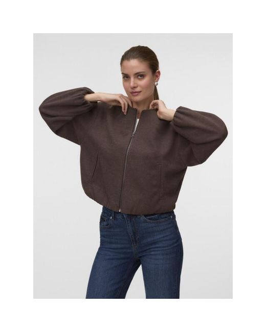 Vero Moda Vmchloe Bomberjack in het Brown