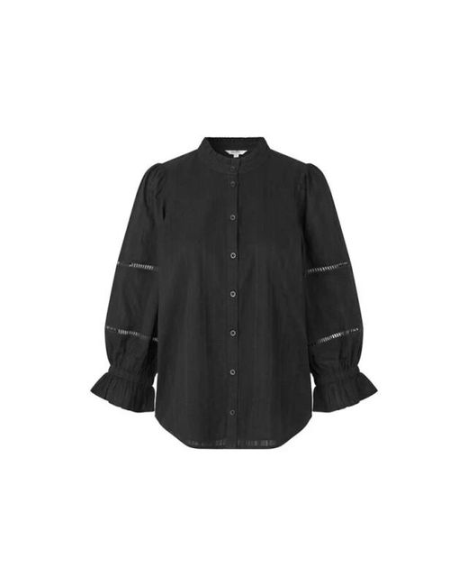 Mbym Calaris-M Blouse in het Black