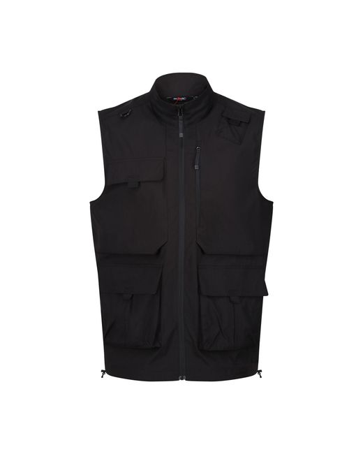Regatta Black Travel Light Packaway Gilet for men