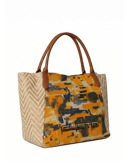 Custoline Yellow Handtasche