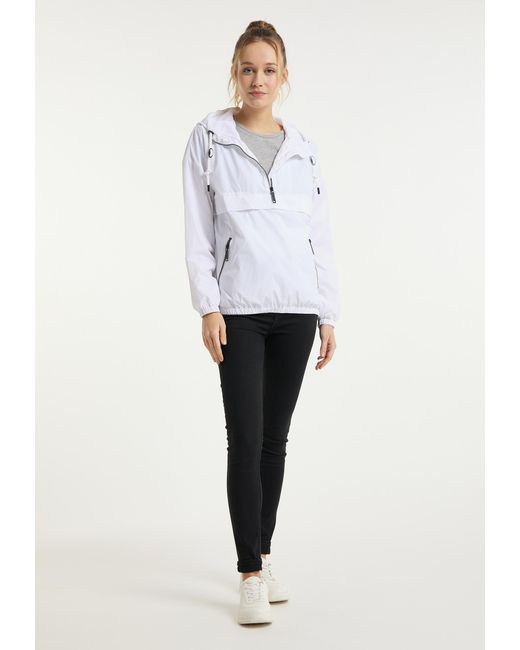 Dreimaster Slip-On Jas in het White