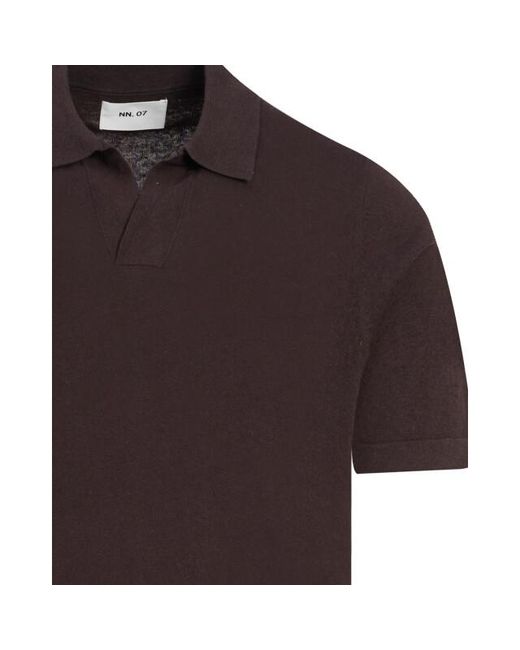 NN07 Polo in het Brown voor heren