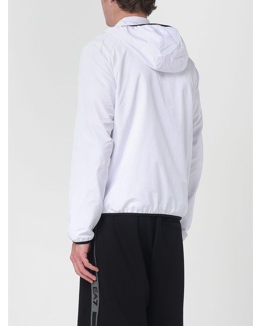 EA7 Capuchonjack in het White voor heren