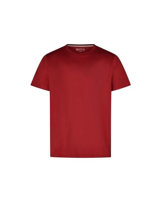 Phil & Co. Berlin Shortama Korte Pyjama Set Gestreept in het Red voor heren