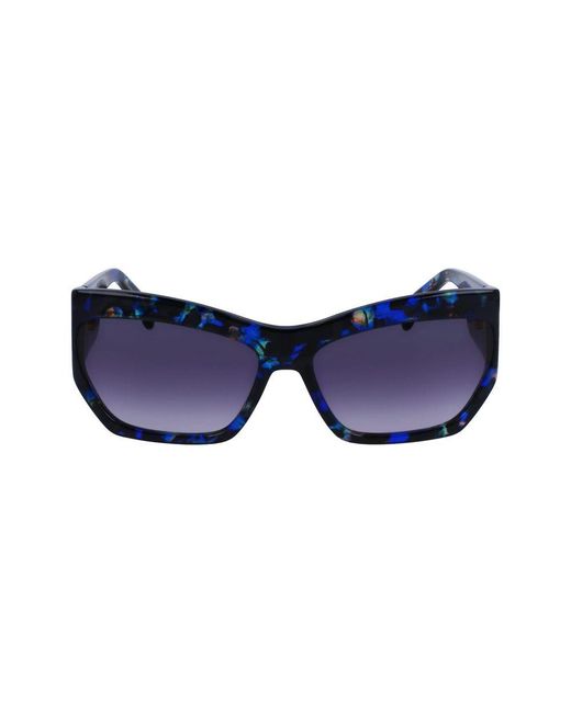 Liu Jo Blue Acetate Sunglasses