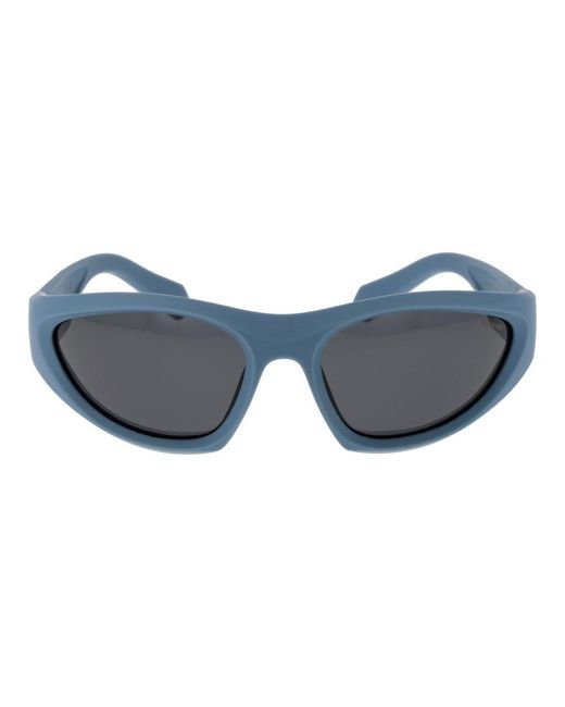 Polaroid Blue Plastic Sunglasses