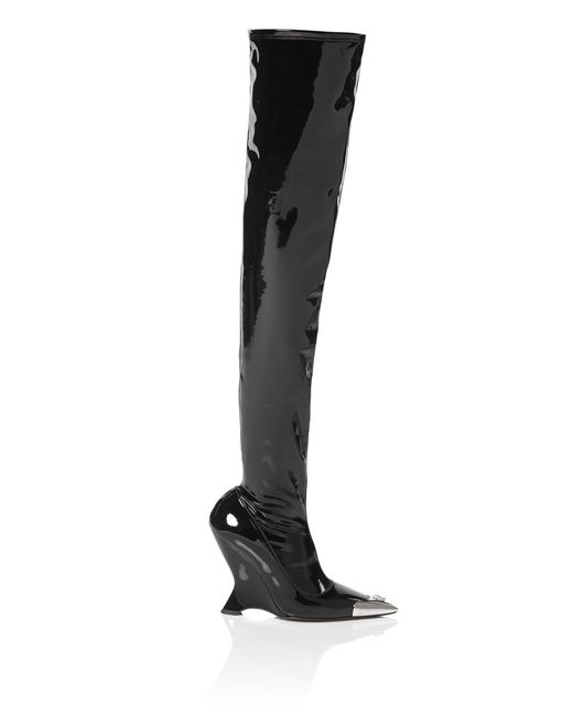 Philipp Plein Black Runner Sneaker