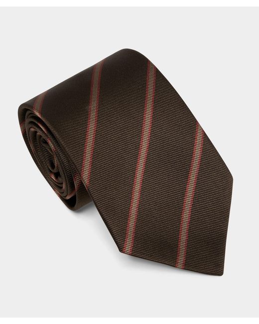 Todd Snyder Brown The David Tie for men