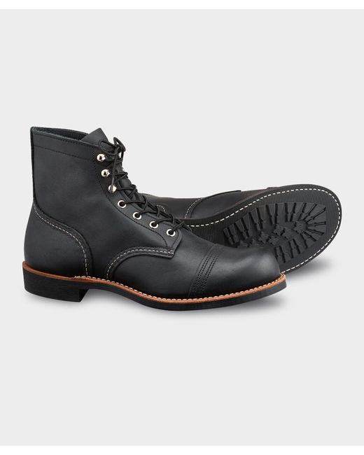 Red Wing Black Red Wing Iron Ranger for men