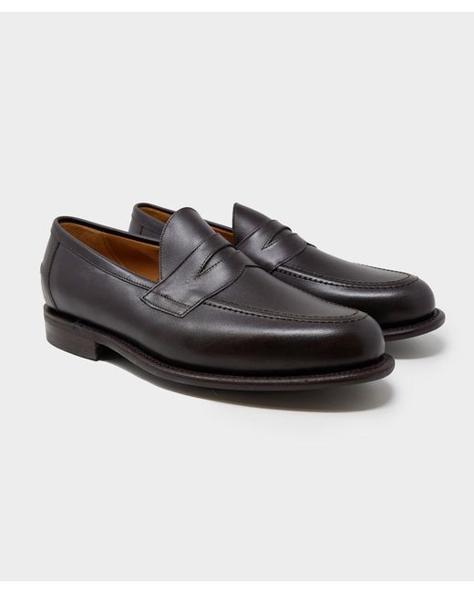 Sanders Black Todd Snyder X Clive Loafer for men