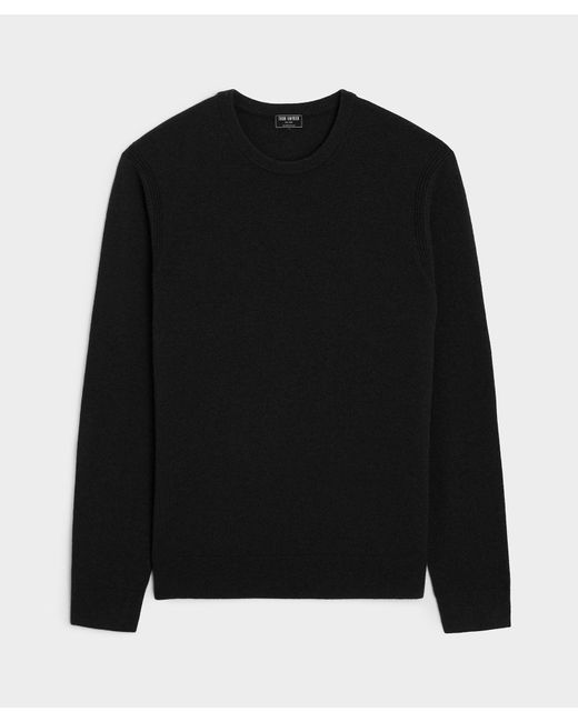 Todd Snyder Black Cashmere Crewneck for men