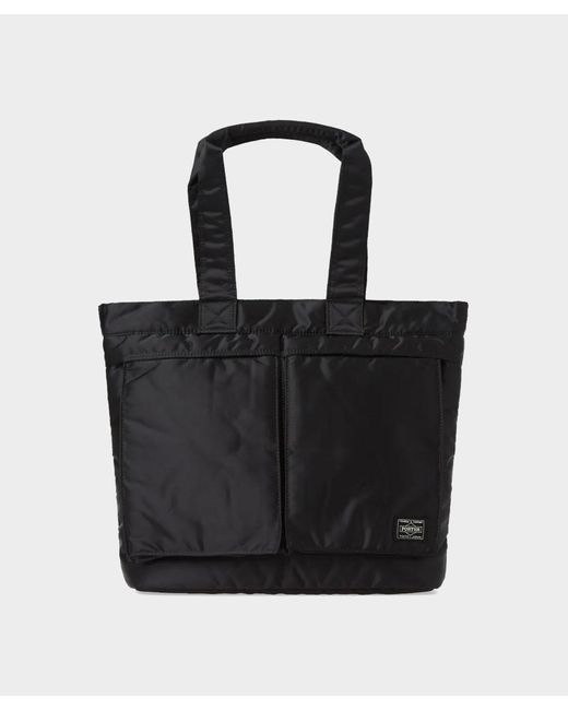 Porter-Yoshida and Co Black Porter Tanker Tote Bag for men
