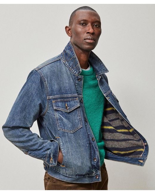 Todd Snyder Blanket Lined Selvedge 