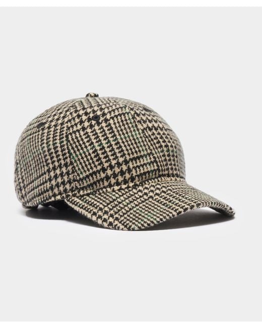 NEW ERA HATS Todd Snyder X New Era Glen Plaid Dad Cap in Brown for Men ...