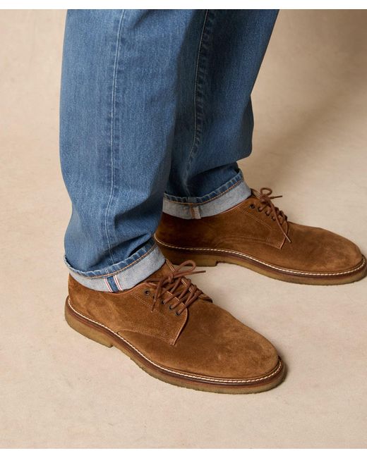 Todd Snyder Brown Nomad Derby Shoe for men