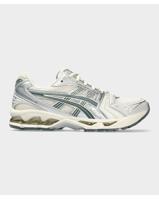 Asics White Gel-kayano 14 Birch / Dark Pewter for men