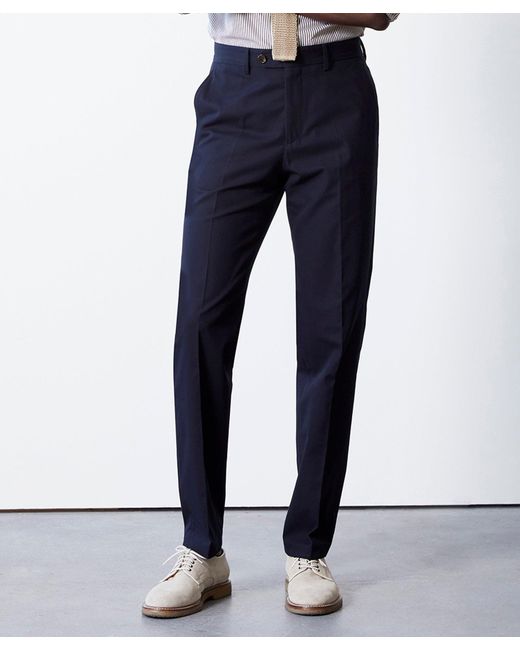 Todd Snyder Blue Italian Cotton Sutton Trouser for men
