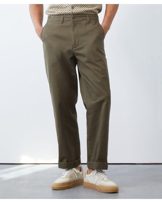 Todd Snyder Green Relaxed Fit Favorite Chino for men