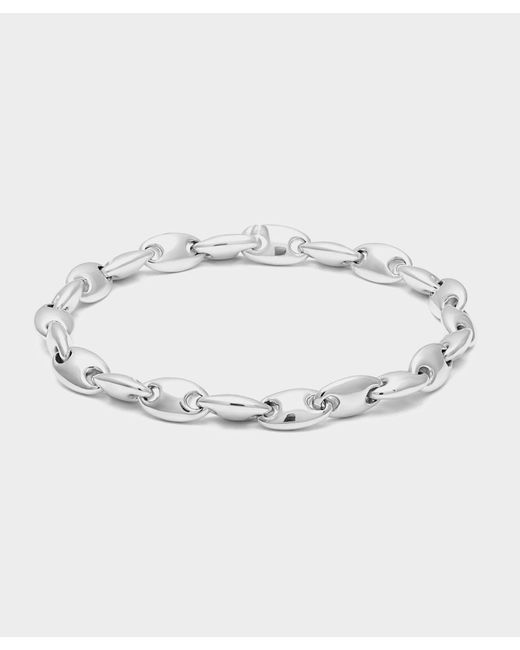 MAOR Metallic Neo Bracelet In Silver for men