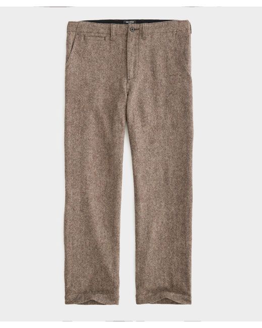 Todd Snyder Brown Relaxed Fit Chino for men