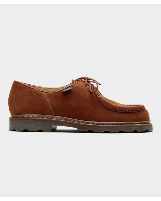 Paraboot Brown Michael Whiskey Suede for men