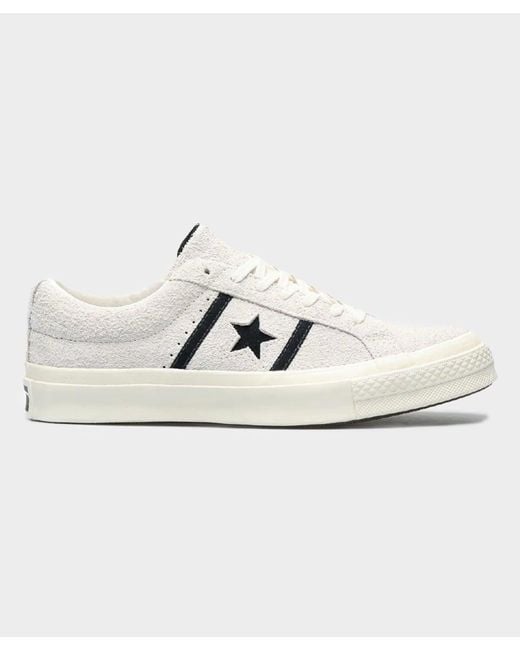 Converse White One Star Academy Pro Suede