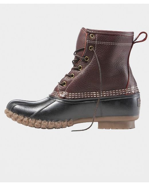 Ll bean top black leather boots