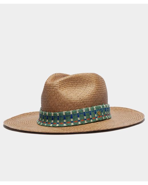 Guanabana Green Guanbana Panama Hat With Jade Stripe Band for men