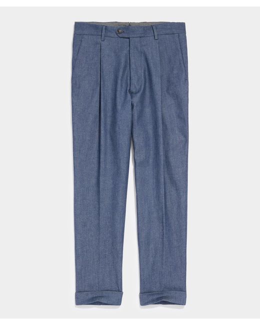 Todd Snyder Italian Denim Madison Suit Pant in Indigo (Blue) for Men | Lyst Australia