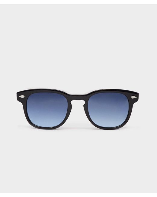Moscot Blue Exclusive Todd Snyder X Derby Gelt Sunglasses for men