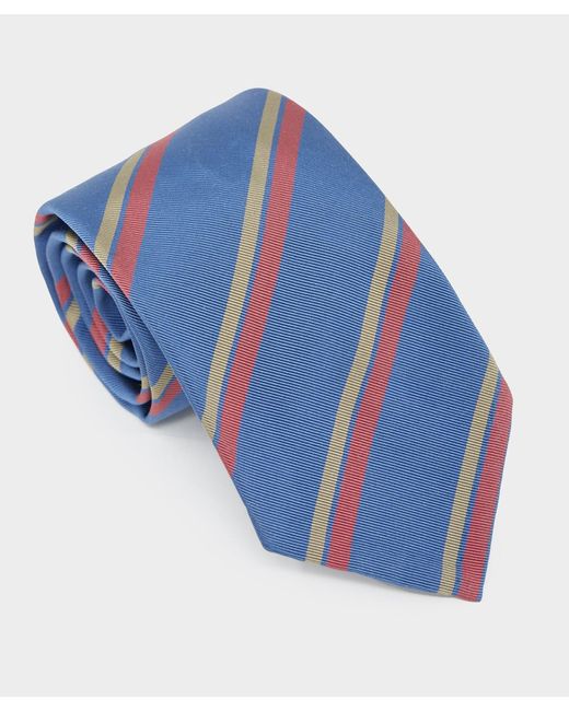 Todd Snyder Blue Italian Silk Tie for men