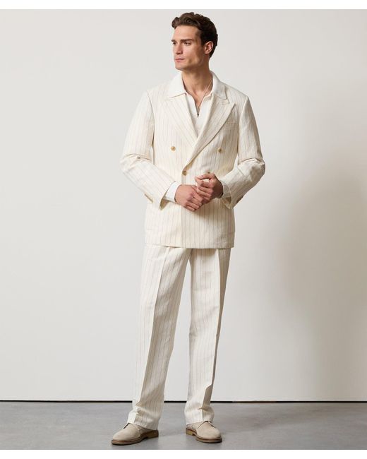 Todd Snyder Natural Italian Linen Wythe Jacket for men