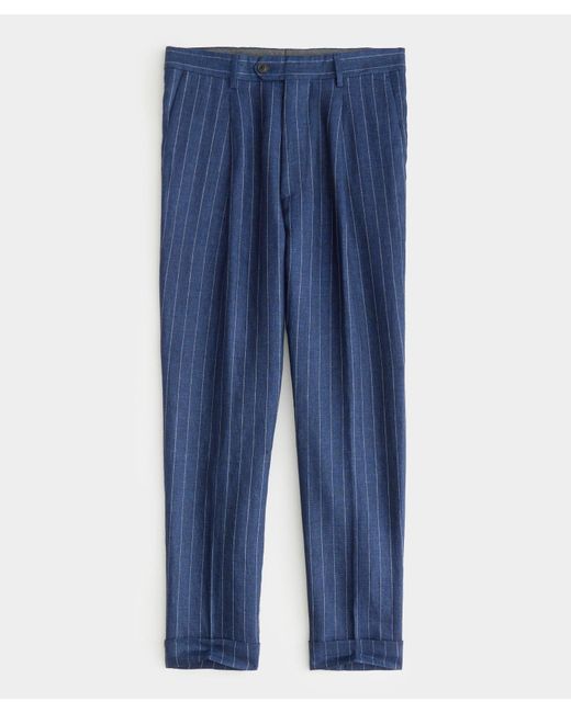 Todd Snyder Blue Italian Linen Madison Suit Pant for men