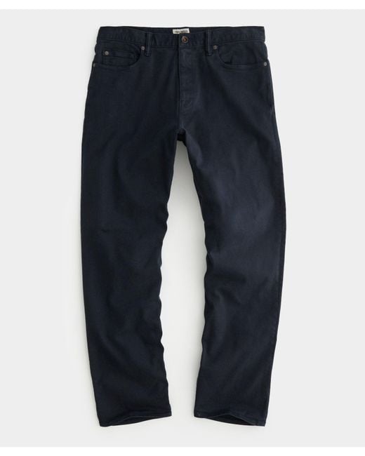 Todd Snyder Blue Relaxed Fit 5-pocket Chino for men