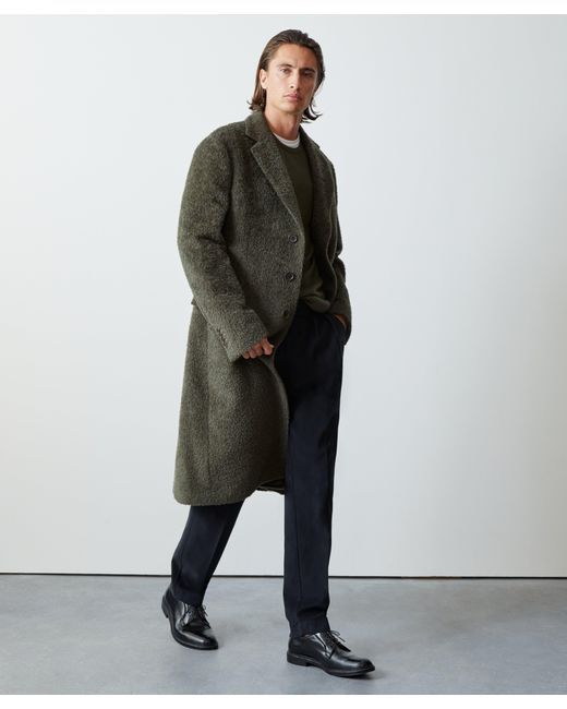 Men's alpaca shop wool coat
