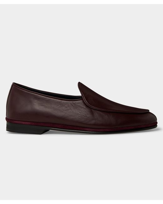 Rubinacci Brown Venetian Loafer for men