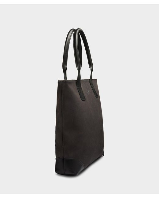Bennett Winch Black Suede Tote Bag for men