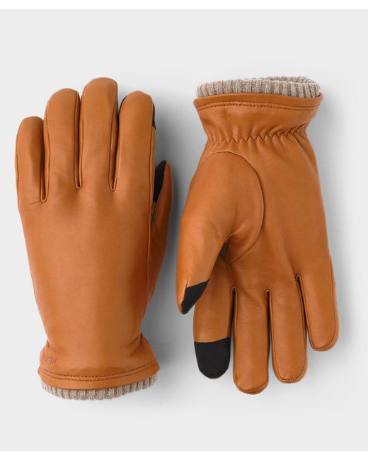 Hestra Brown John Glove for men