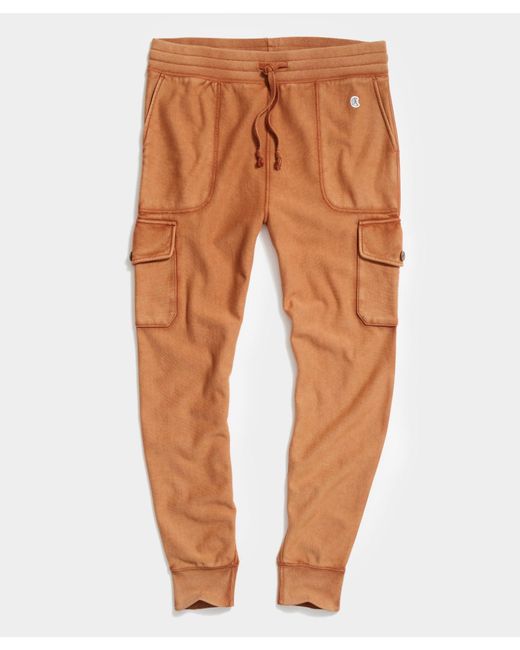 todd snyder utility cargo sweatpant