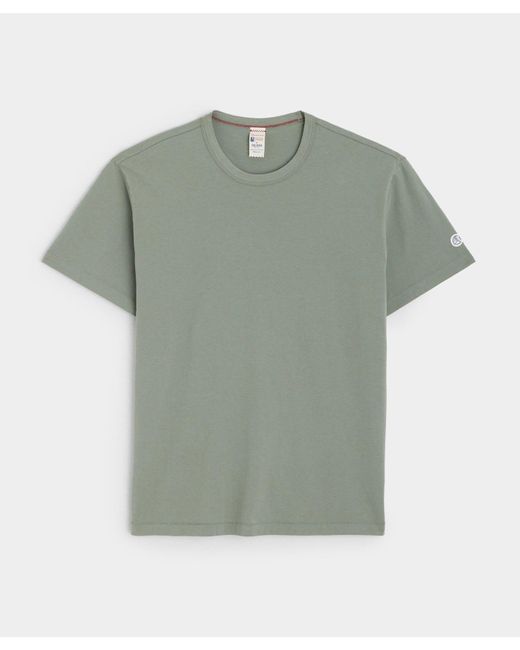 Todd Snyder Green Champion Basic Jersey Tee for men