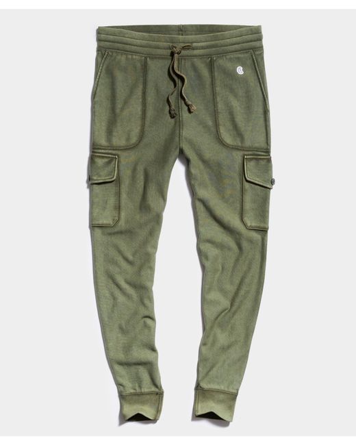 todd snyder utility cargo sweatpant