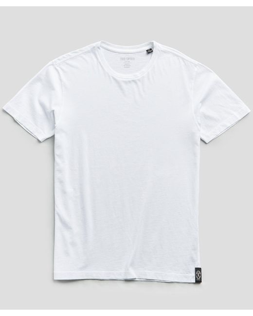 Todd Snyder White Made In L.a. Premium Jersey T-shirt for men