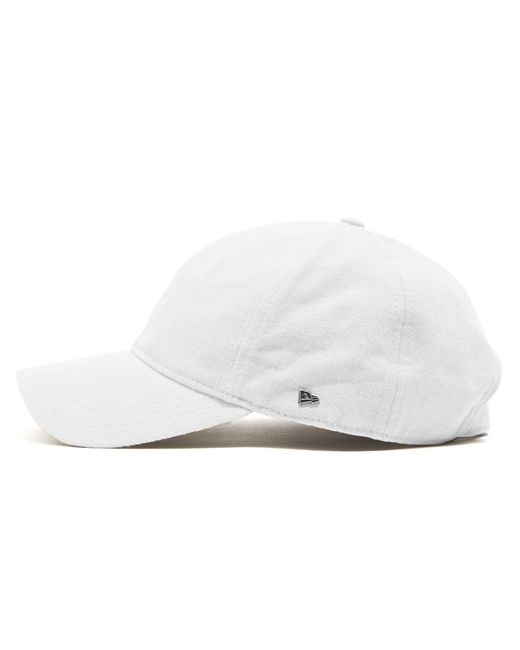 NEW ERA HATS Dad Hat In White Selvedge 