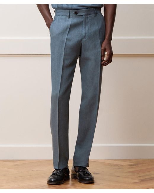Todd Snyder Natural Italian Linen Sutton Trouser for men