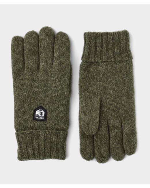 Hestra Green Basic Wool Glove for men