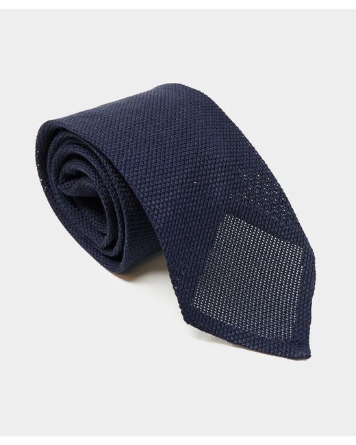 Todd Snyder Blue Italian Grenadine Tie for men