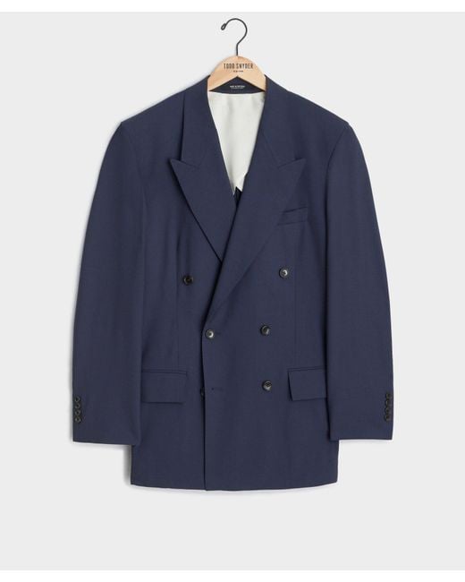 Todd Snyder Italian Tropical Wool Wythe Jacket in Blue for Men | Lyst