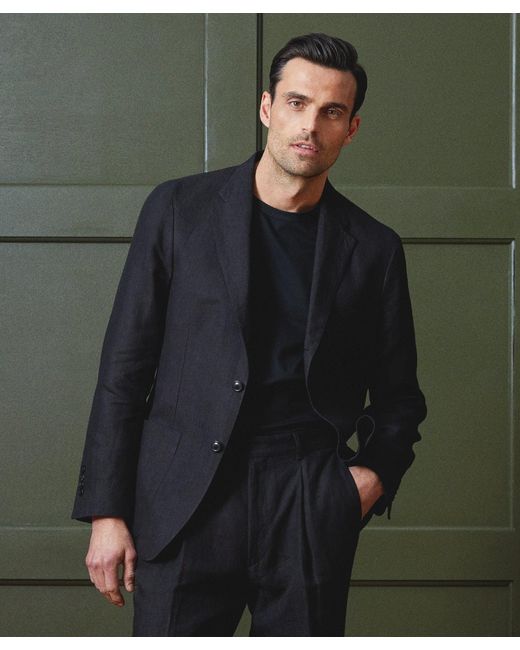 Todd Snyder Brown Italian Linen Madison Suit Jacket for men